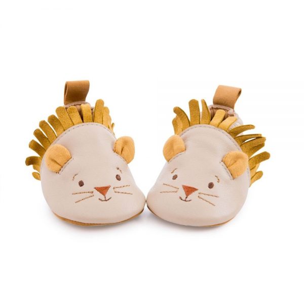 Chaussons_cuir_lion_beige_Sous_mon_baobab_6-12_mois_-_Moulin_Roty_1