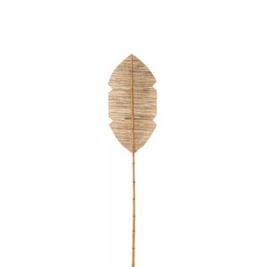 Feuille Decorative Bambou/Feuille De Bananier Naturel Small