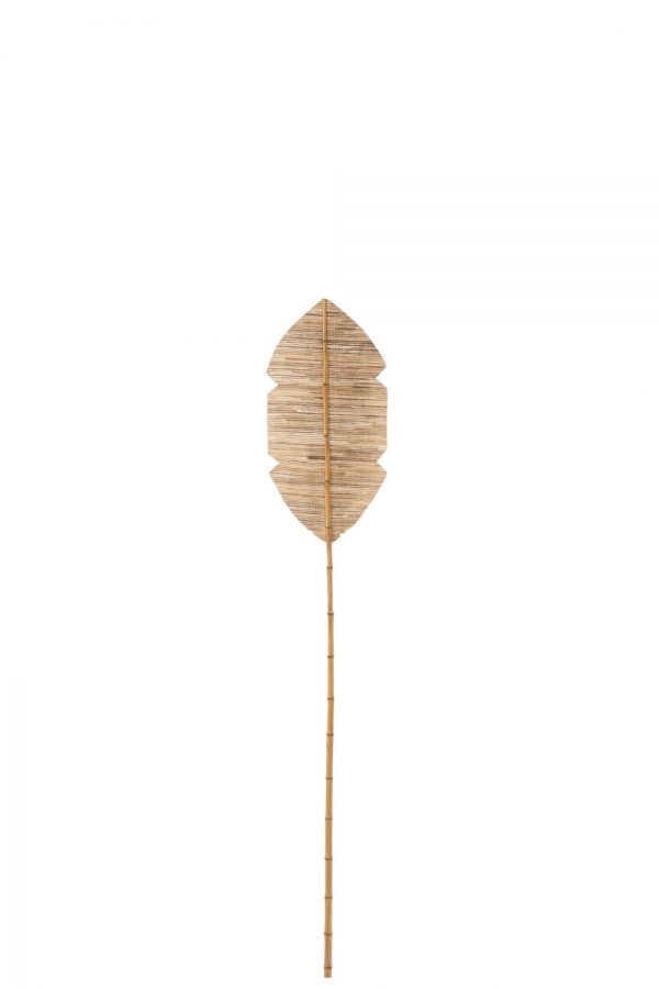 Feuille Decorative Bambou/Feuille De Bananier Naturel Small