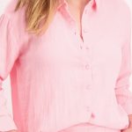 vmprilla-10265264-chemise-rose-gaze de coton-vero moda