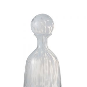 bouteille-pois-bouchon-verre-transparent-blanc-jolipa