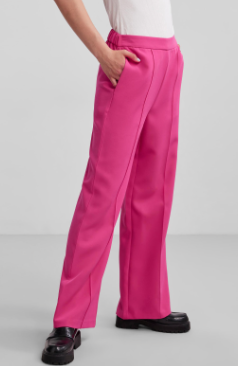 pantalon-fushia-bossey-rose-pieces-large-ample-poches-élastiqué-tendance-vif