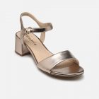 28249, sandale talon, dore, tamaris