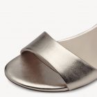 28249 sandale talon, dore, tamaris