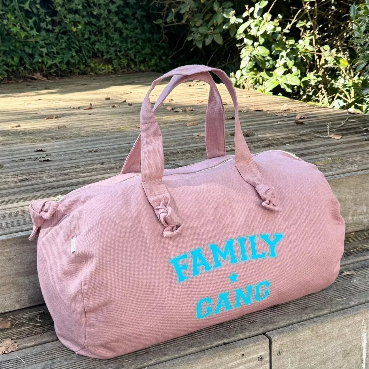 SAC POLOCHON ROSE FAMILY GANG MARCEL ET LILY