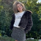 T-SHIRT IVOIRE SOFT T-shirt à message 'CIAO AMORE'