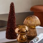 Champignon Led Ligné Verre Marron JOLIPA JLINE