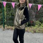 gilet reversible doudoune kaki deeluxe nara