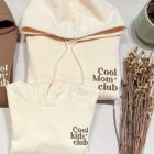 Sweat à capuche “Cool Mom Club – Cool Kids pm mere fille