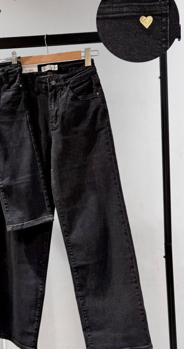 jean noir large pm mere fille enfant