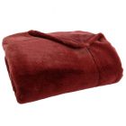 plaid luxe 130x170 bordeaux Marque : AMADEUS