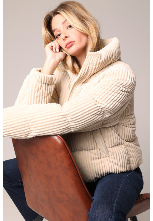 product - 2025-10-05T204517.903 Doudoune NOELIA Doudoune en velours côtelé DEELUXE