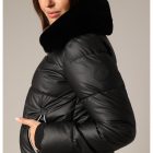 Blouson AXIA Doudoune avec col en imitation fourrure amovible deeluxe