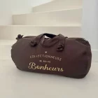 Sac Polochon – Collectionneuse de petits bonheurs coloris chocolat marcel et lily