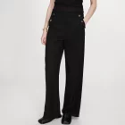 Pantalon tailleur droit noir Valignygrace et mila