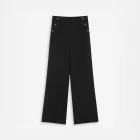 Pantalon tailleur droit noir Valigny grace et mila