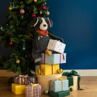 Peluche Chien Puce géant Puce & Pilou - Moulin Roty Référence 684002