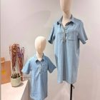 Robe denim Matchy Mère & Fille – Douceur & Complicité