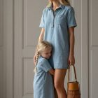 Robe denim Matchy Mère & Fille – Douceur & Complicité mere fille