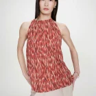 Top fluide imprimé sanguine Votello GRACE ET MILA