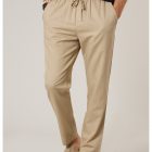 Pantalon GLADES Pantalon relaxed homme en coton et lin DEELUXE