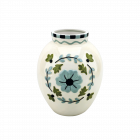 [019273] Vase Yoshi bleu opjet