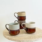 Set de 4 mugs Lion D8,5 H9,5cm Réf. : 016911 opje