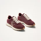 Baskets FLOW Initials bordeaux vanessa wu