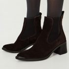 bottine cuit chelsea chocolat tamaris