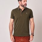 Polo SLATE Polo regular homme avec col rayé deeluxe