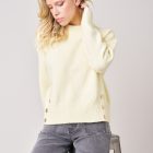 Pull NINA Pull ample femme en maille douce beige deeluxe