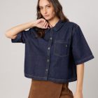 Surchemise LAOUNA Chemise en jean Femme deeluxe