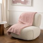 Plaid luxe rose 130x170 cm amadeus