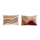 Coussin graphique oreste 40x60 cm en coton amadeus