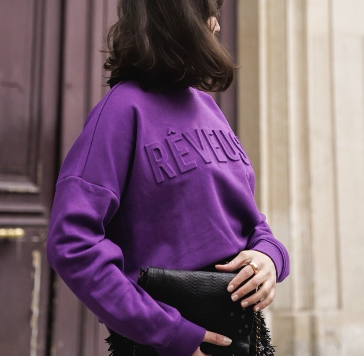 sweat violet reveuse pieces sweat violet reveuse pieces